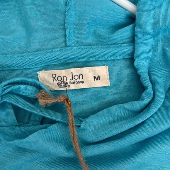 NWT RON JON SURF SHOP CROPPED HOODIE SIZE M - Picture 2 of 3